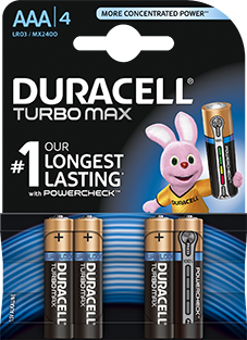 Duracell Ultra – Turbo LR03 / AAA baterie alkaliczne 1.5V MN2400 Micro Ministilo