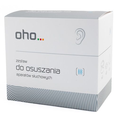 OHO – Zestaw do osuszania aparatów słuchowych