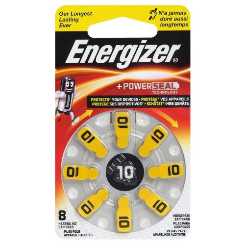 Energizer 10 / PR70 baterie słuchowe – Power Seal Technology