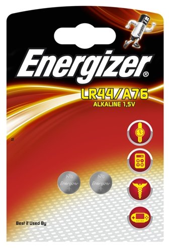 Energizer LR44 / A76 / AG13 / 157 – baterie alkaliczne