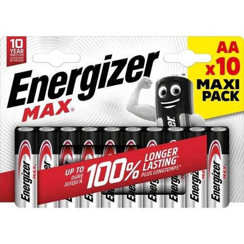 Energizer Max AA / LR6<p>Maxi Pack x10